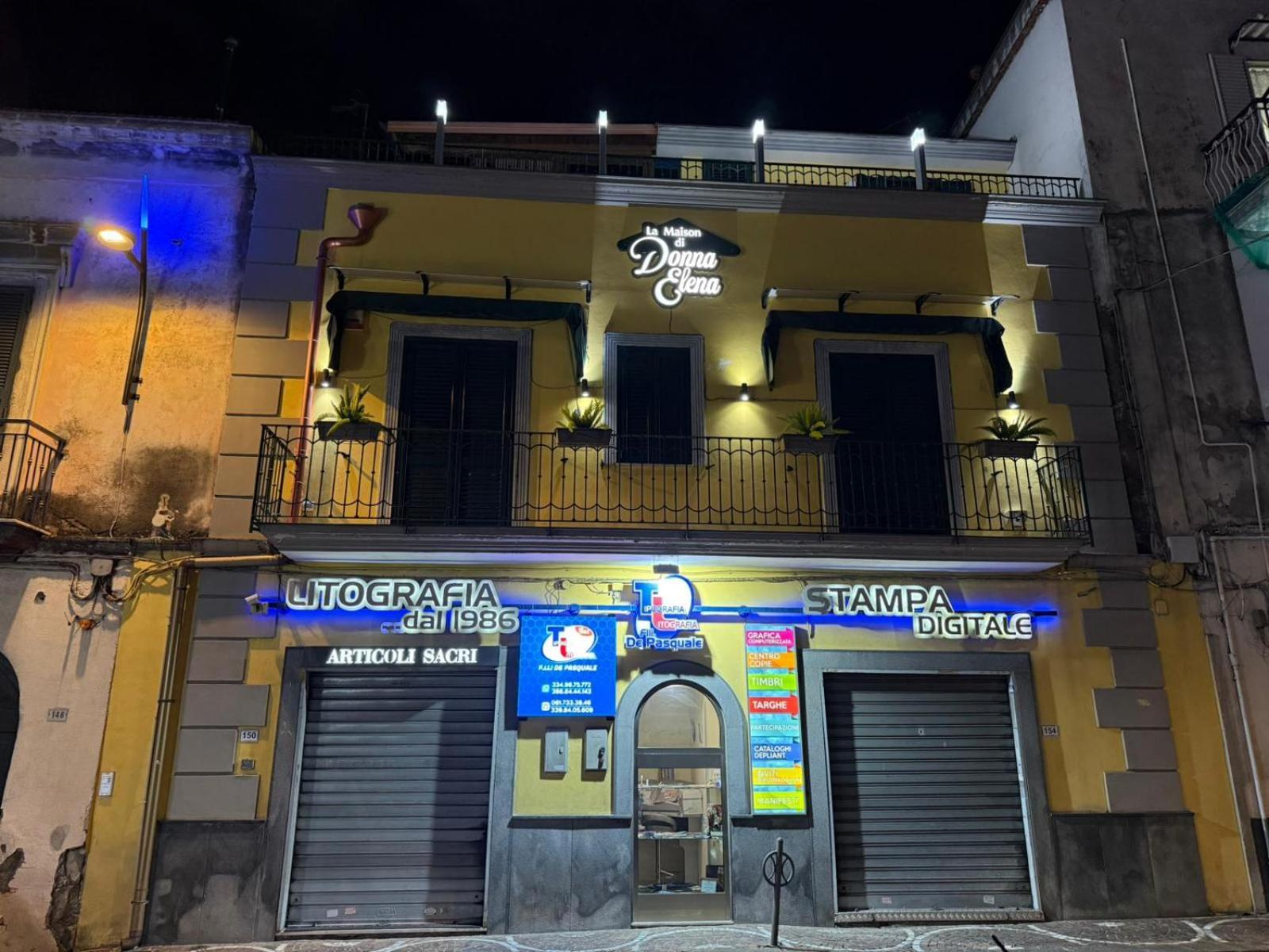 La Maison Di Donna Elena Acomodação com café da manhã Cercola Exterior foto