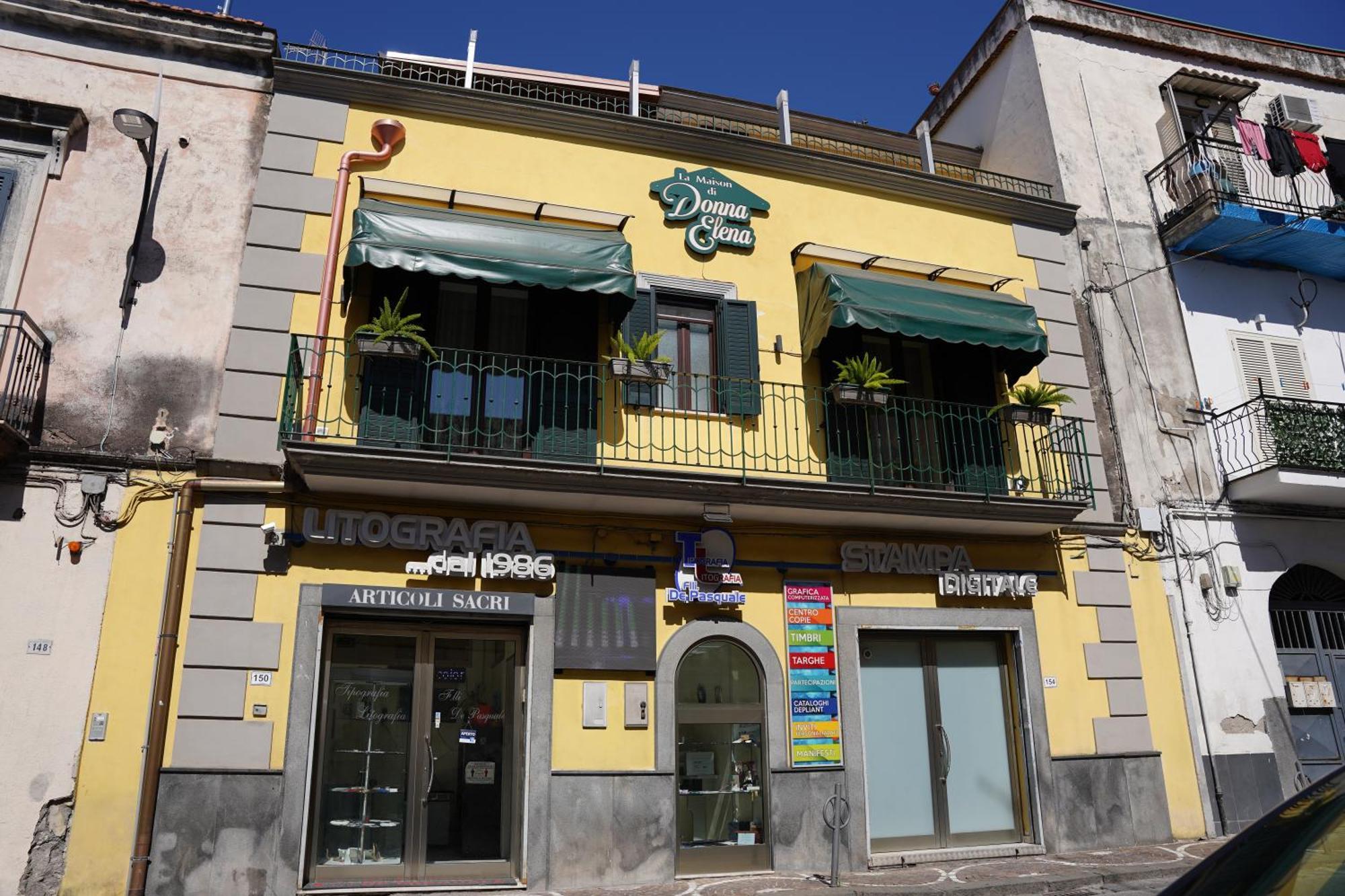 La Maison Di Donna Elena Acomodação com café da manhã Cercola Exterior foto